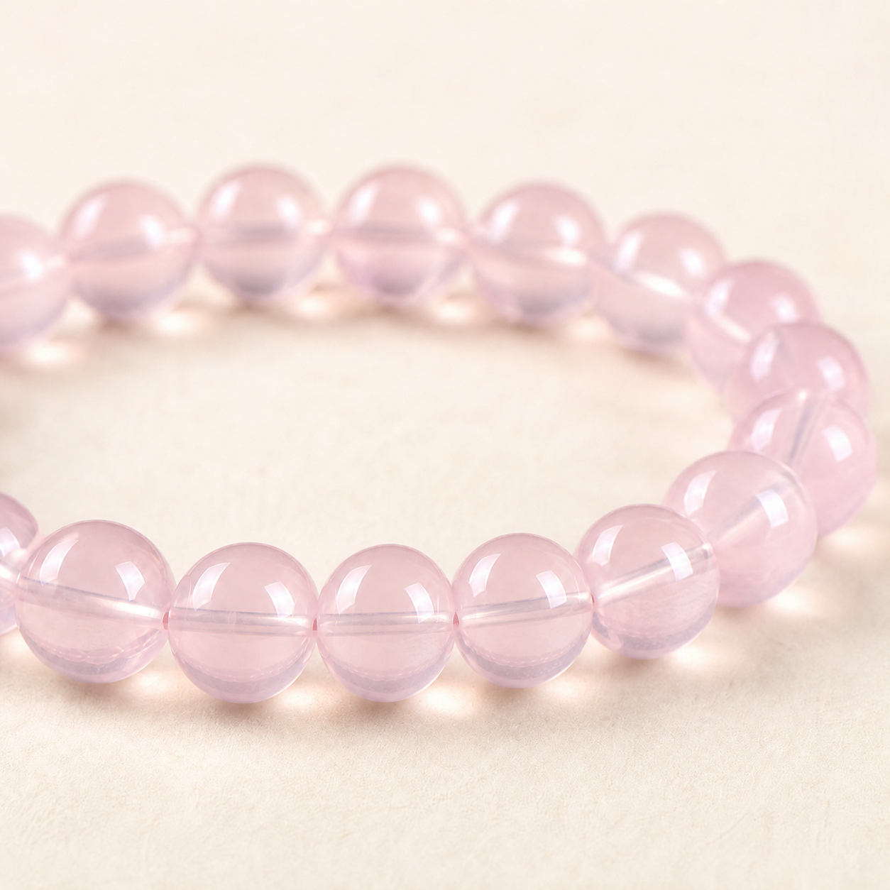Mozambique Rose Quartz Bracelet
