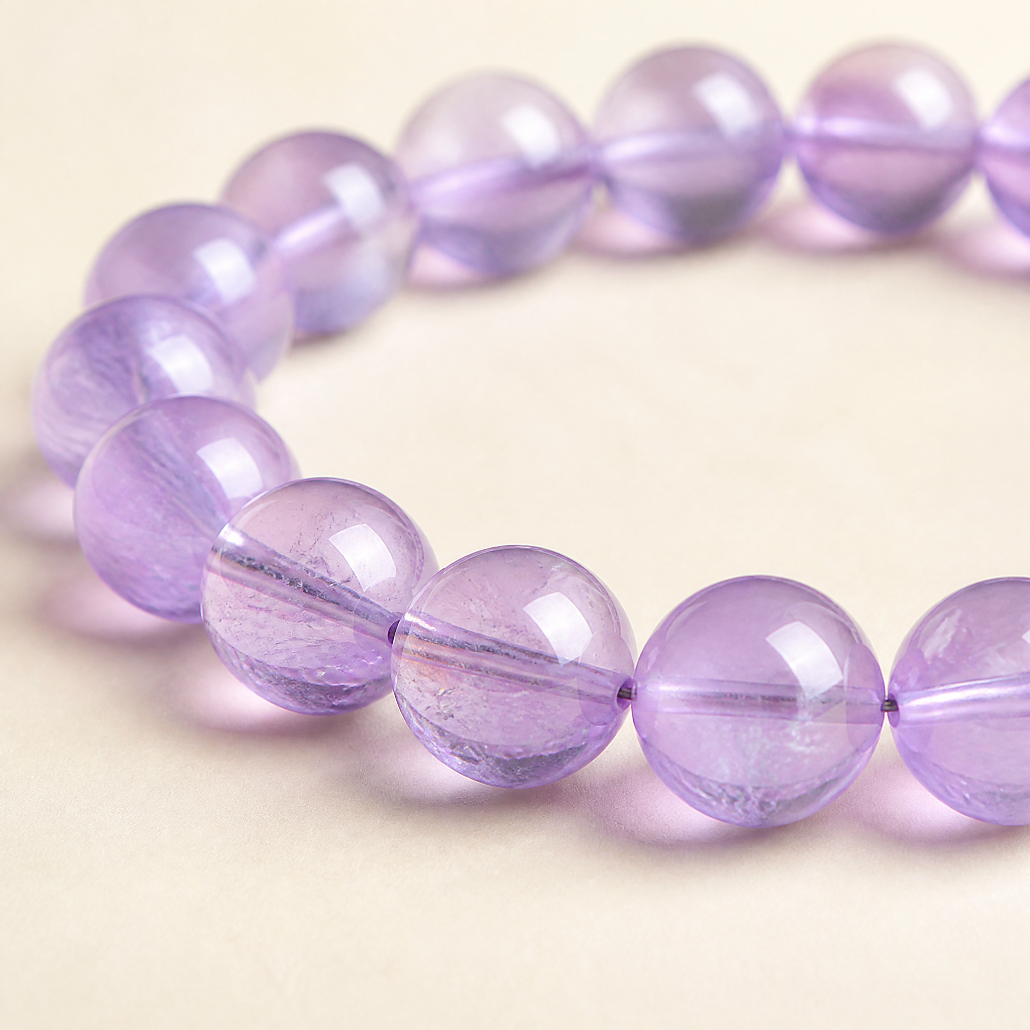 Lavender Amethyst Bracelet