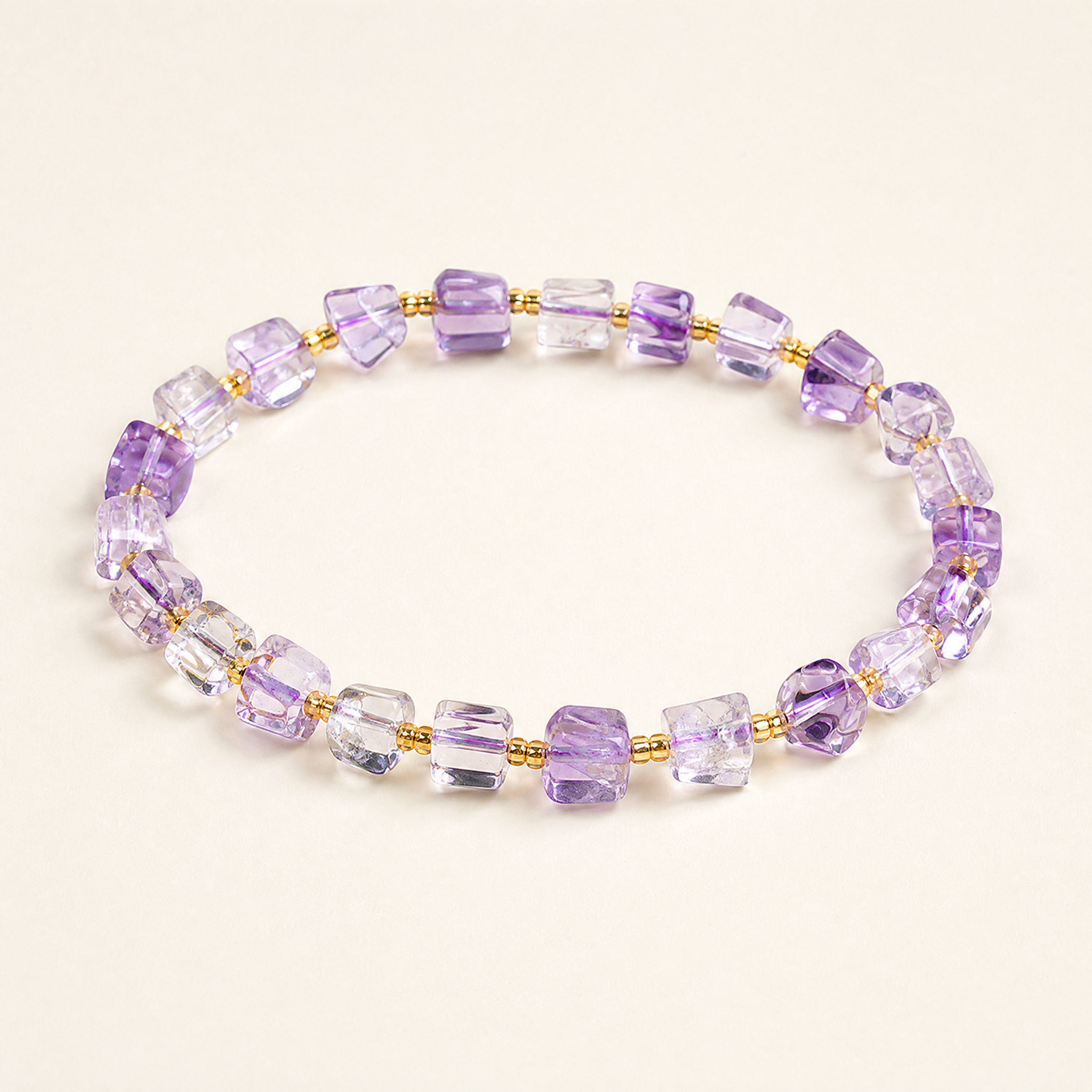 Freeform Amethyst Bracelet