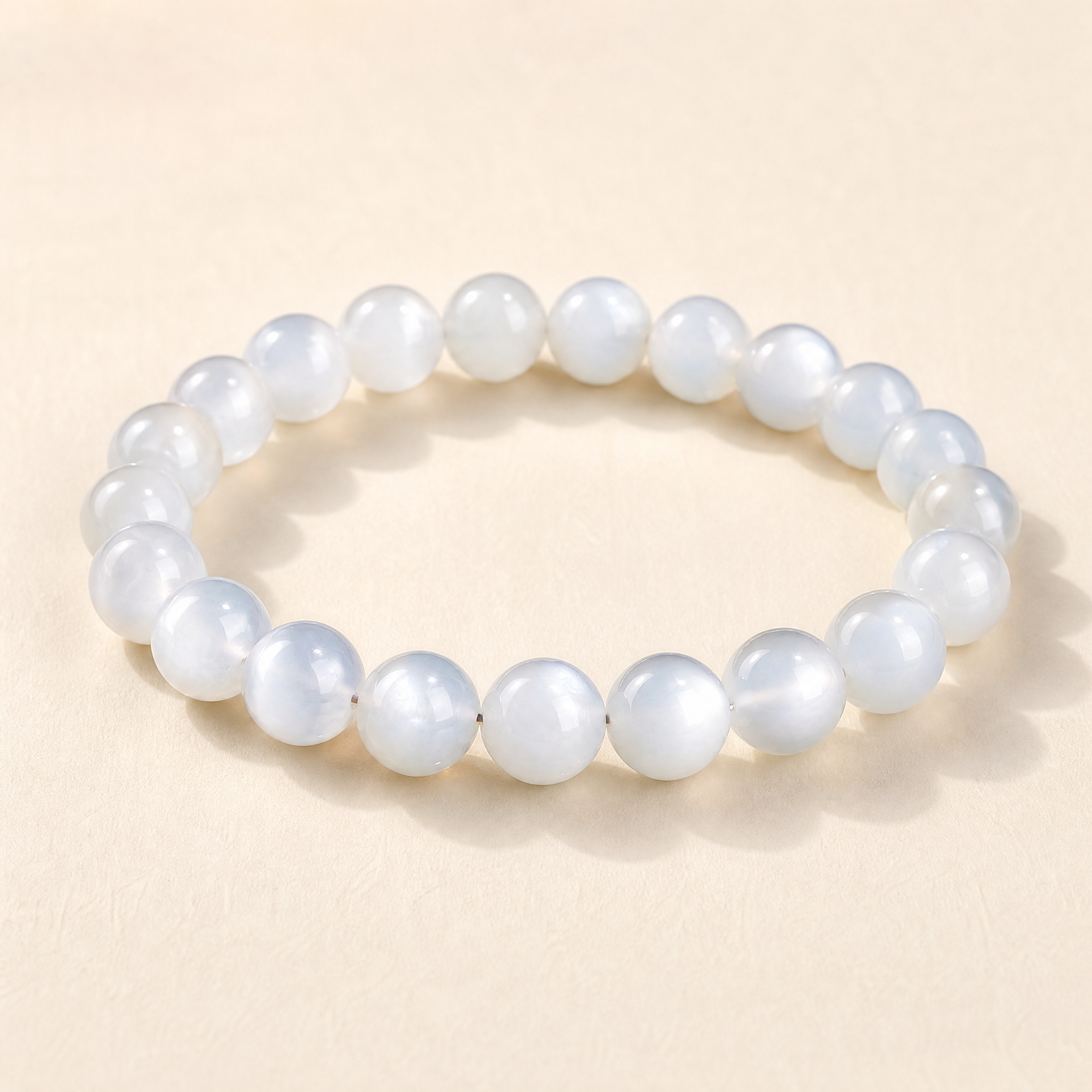 White Moonstone Bracelet