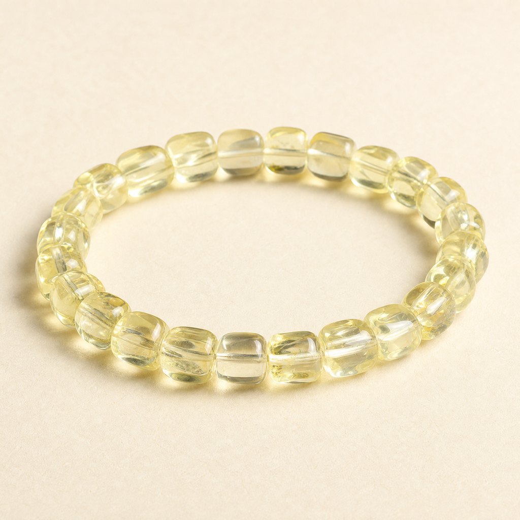Citrine Candy Bean Bracelet