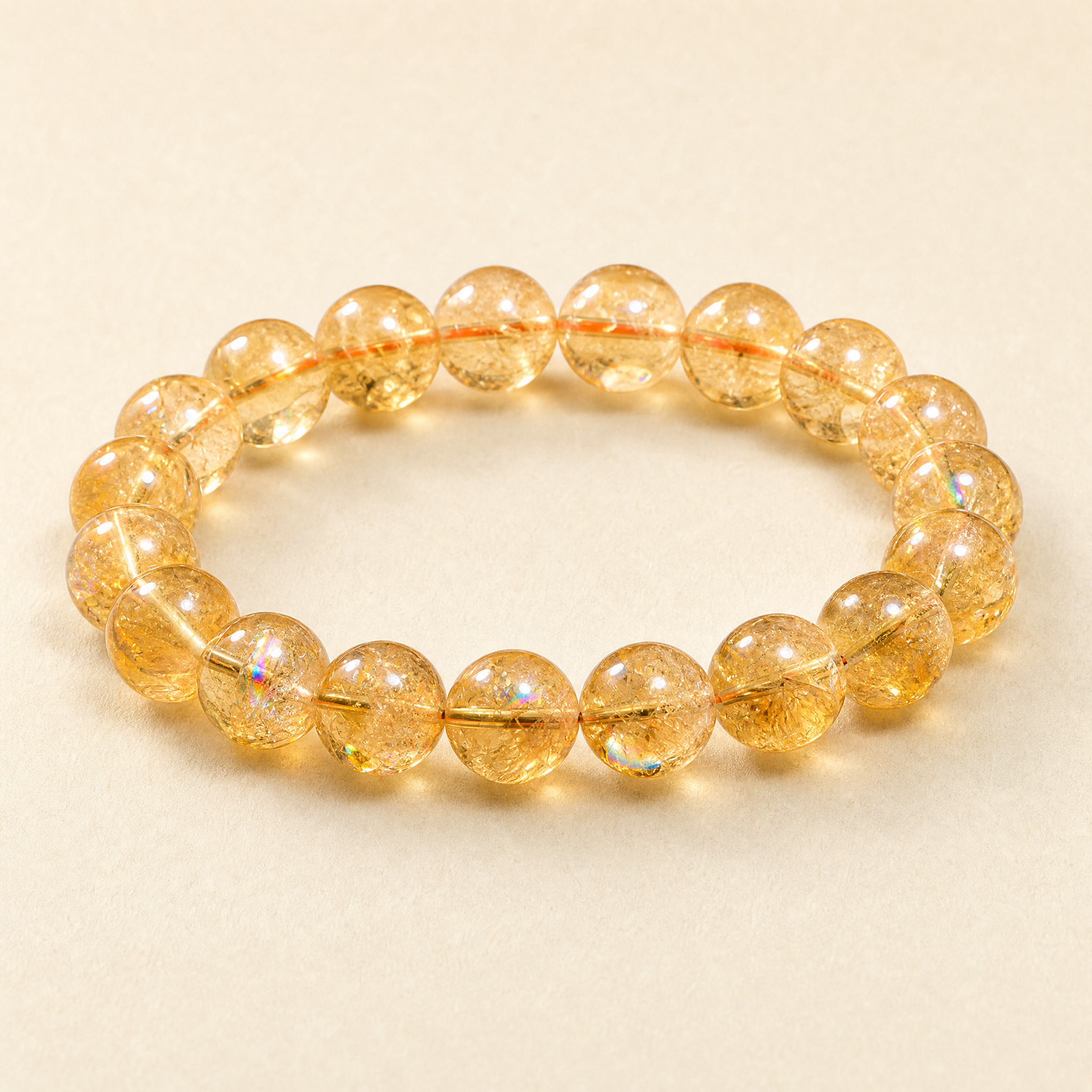 Yellow Azeztulite Bracelet