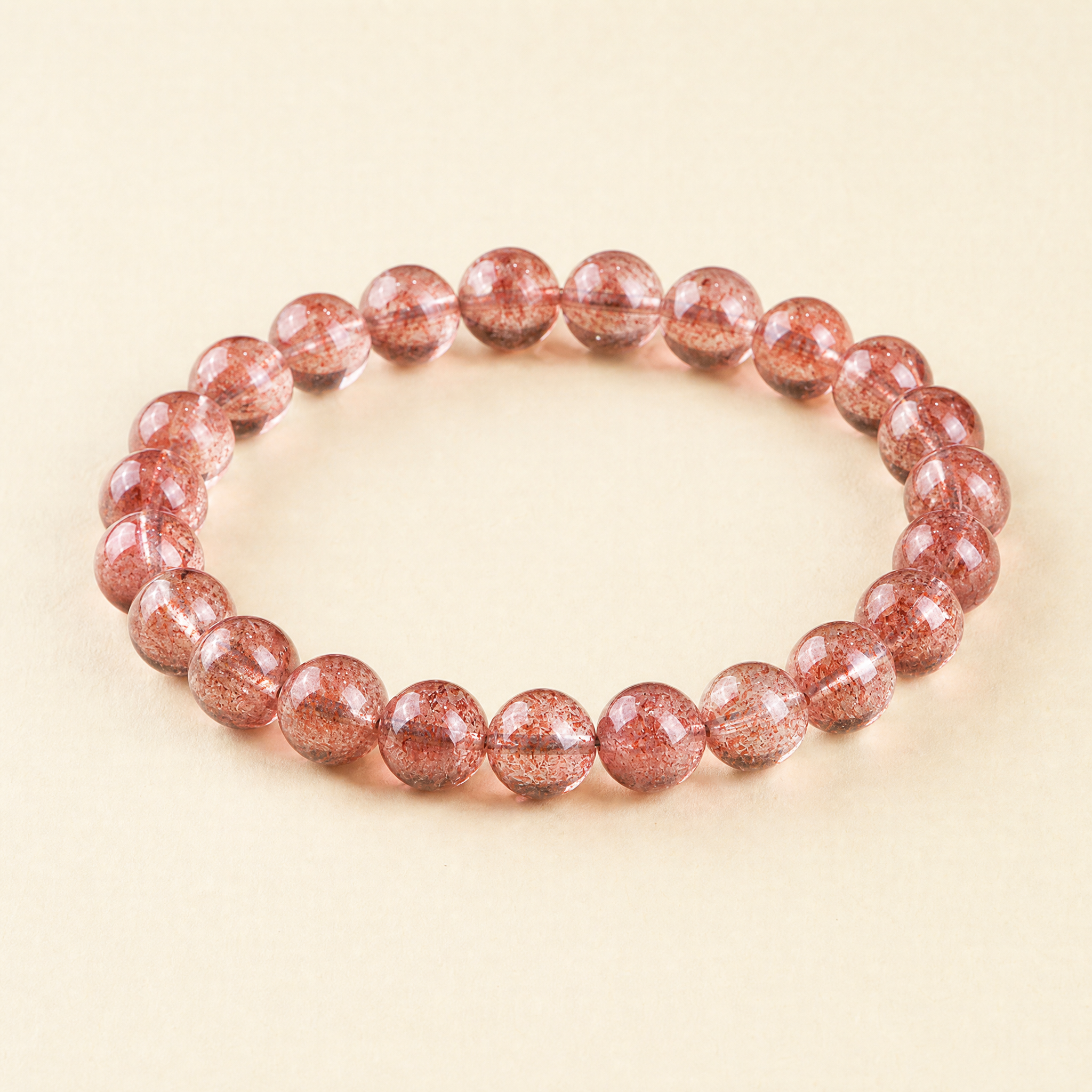 Strawberry Quartz Bracelet