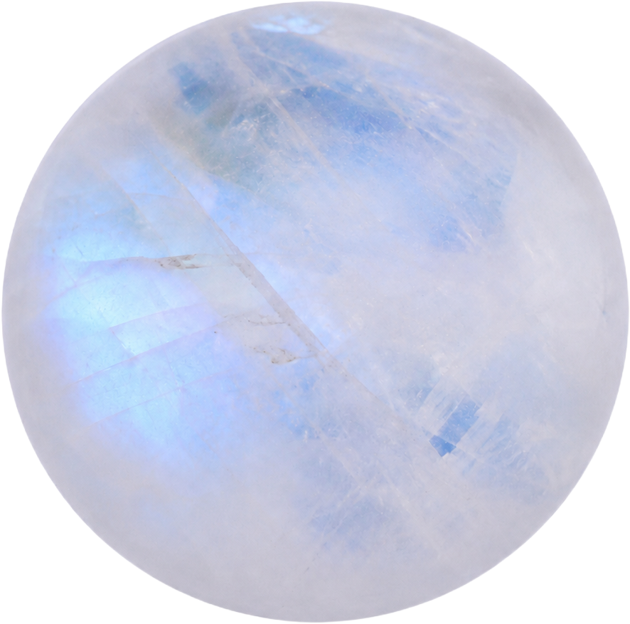 Blue Moonstone Bead