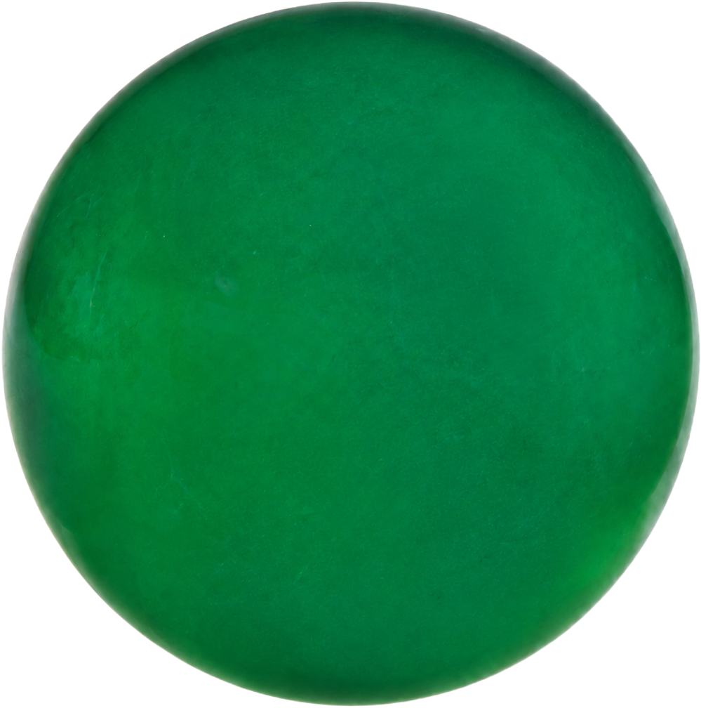 Green Agate Bead